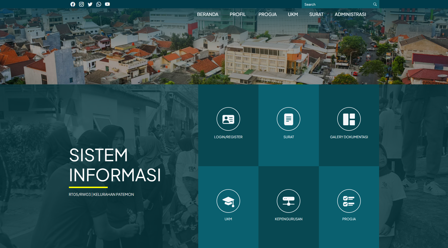 Kelurahan Patemon Website